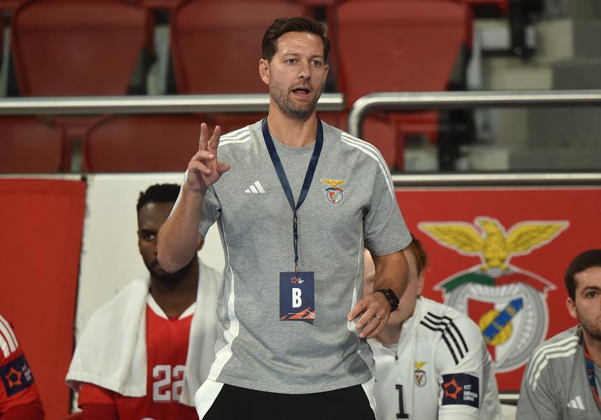 Anders Hallberg espera que a equipa dê a melhor resposta no jogo da Liga Europeia - Foto: Miguel Nunes