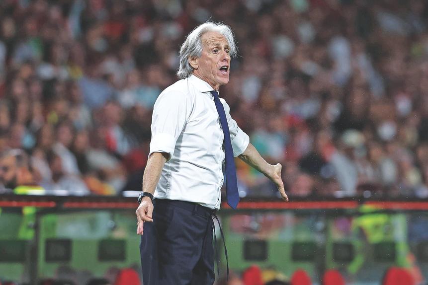 Jorge Jesus no jogo do Dragão (CATARINA MORAIS/KAPTA+)
