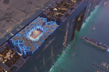 Projeto do novo estádio de NEOM