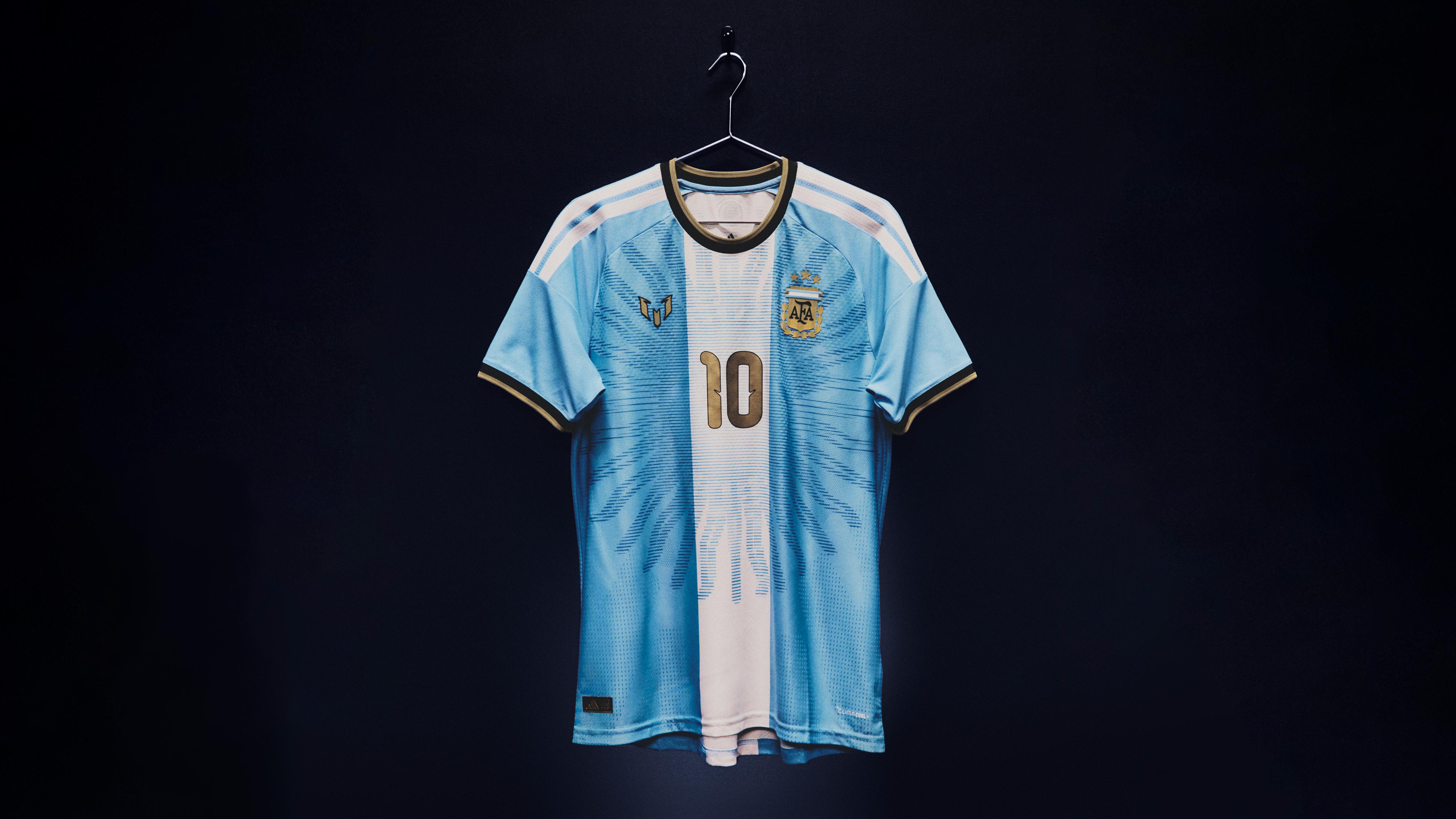 O último equipamento de Messi pela Argentina - foto: Adidas