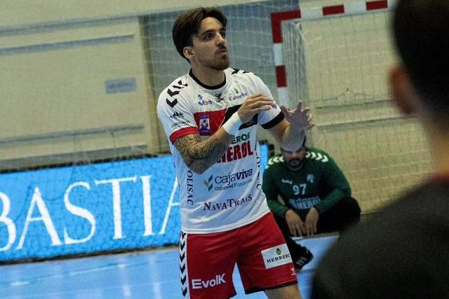 Hugo Lima chegou ao emblema espanhol esta época - Foto: Balonmano Nava/Hugo Lima/Instagram