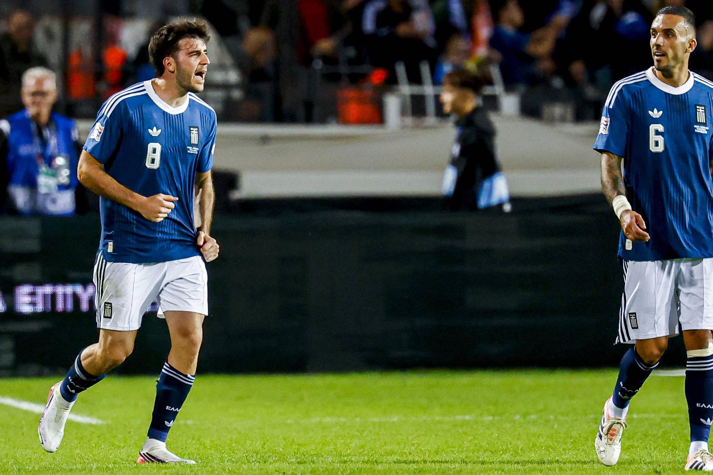 Fotis Ioannidis somou 217 minutos nos jogos da Grécia