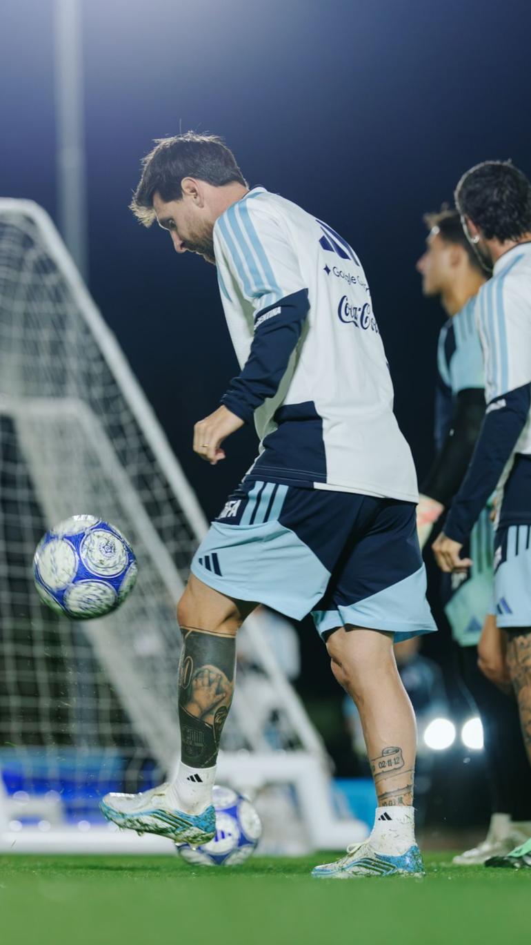 A última vez de Messi com a Argentina - foto Instagram/AFAseleccion