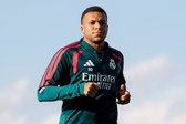 Treino de Kylian Mbappé (foto: Real Madrid)