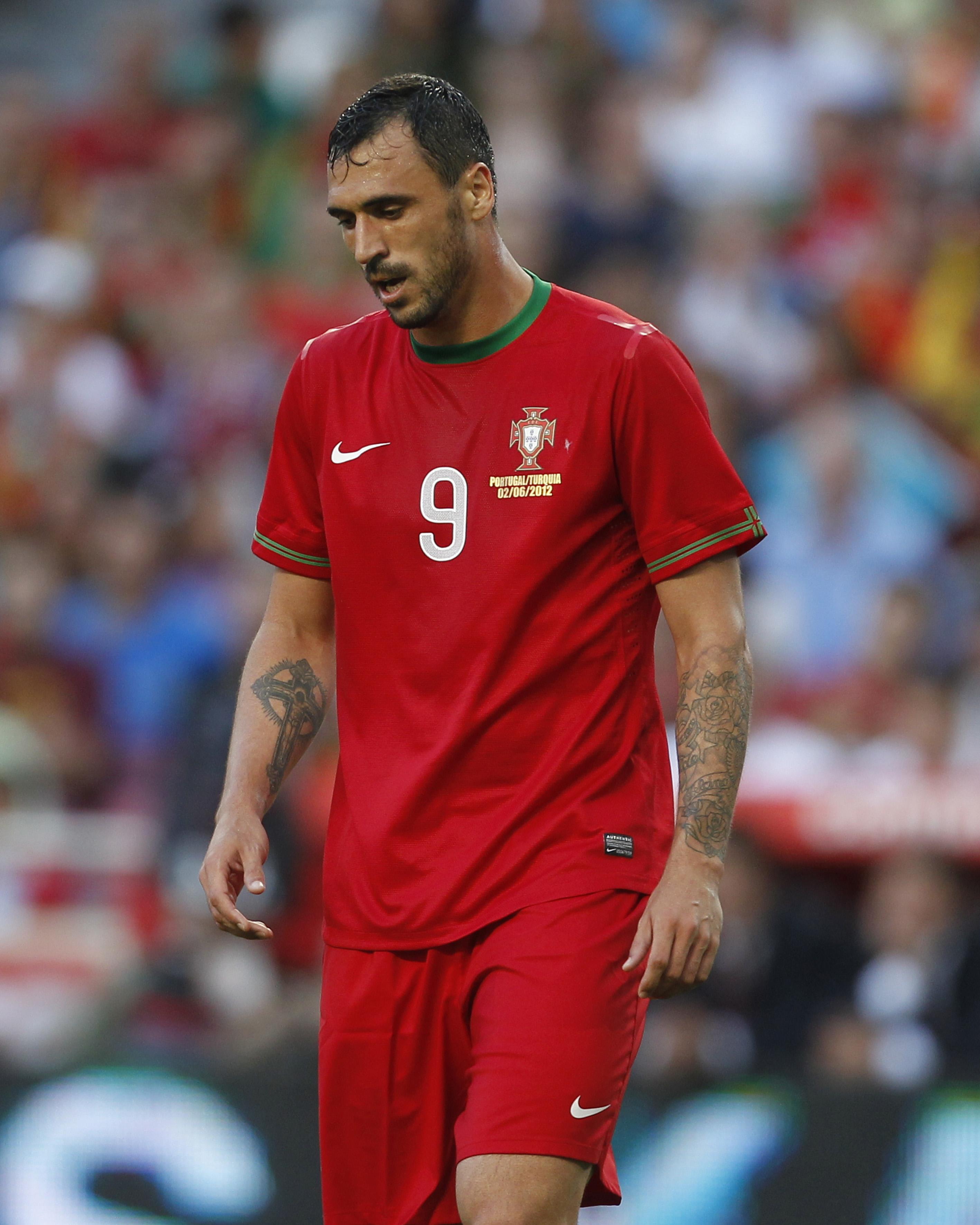 14. Hugo Almeida - 19 golos em 57 jogos - Foto A BOLA
