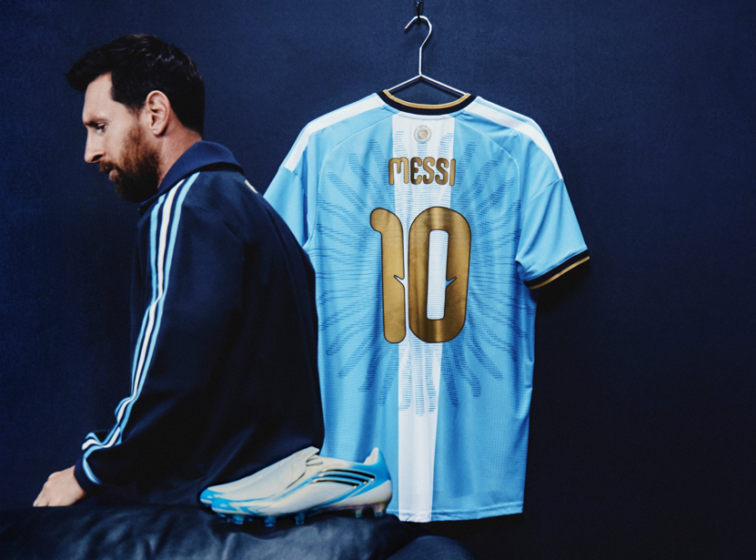 O último equipamento de Messi pela Argentina - foto: Adidas