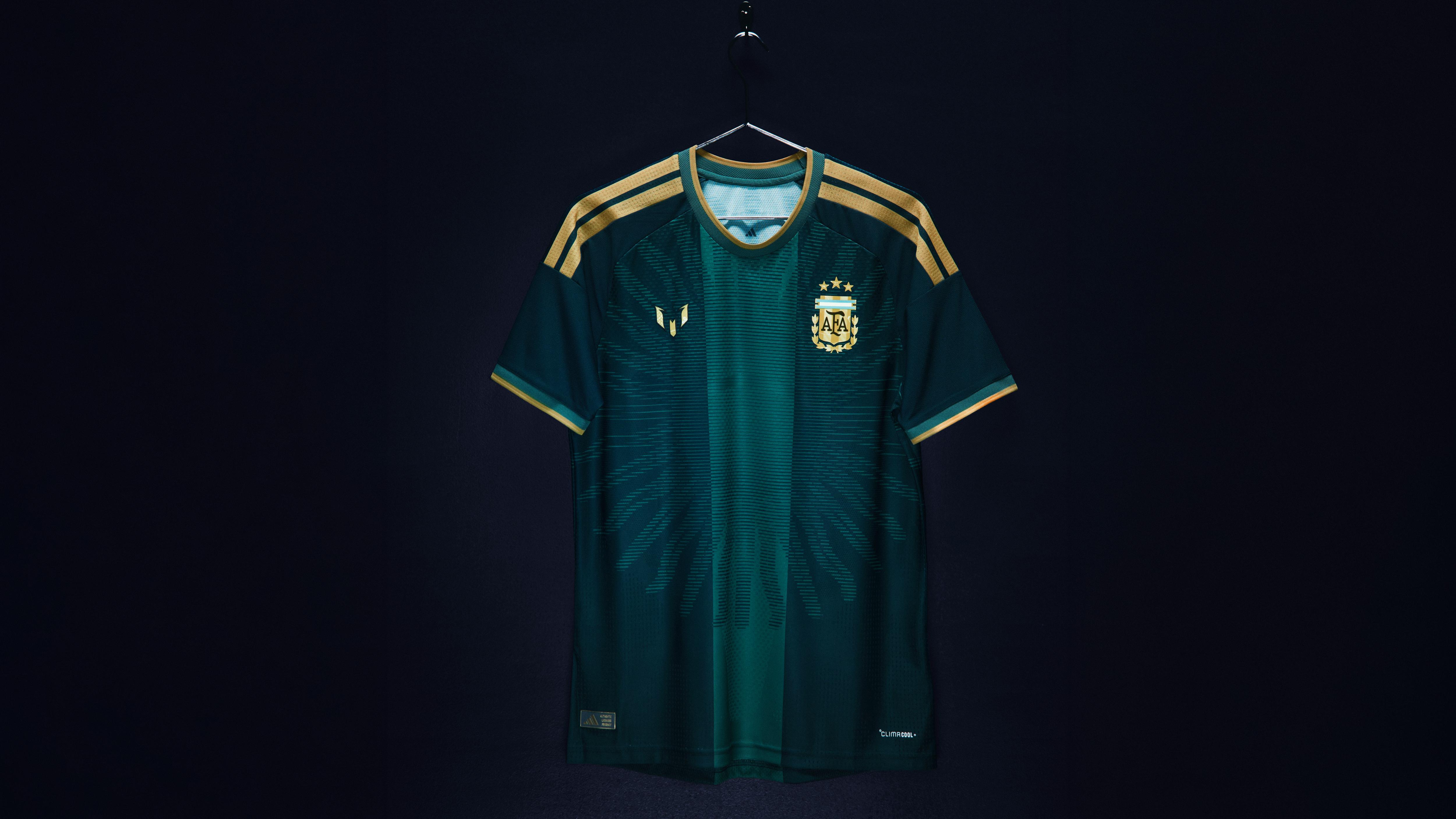 O último equipamento de Messi pela Argentina - foto: Adidas