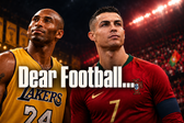 Kobe Bryant e Cristiano Ronaldo - imagem gerada por IA