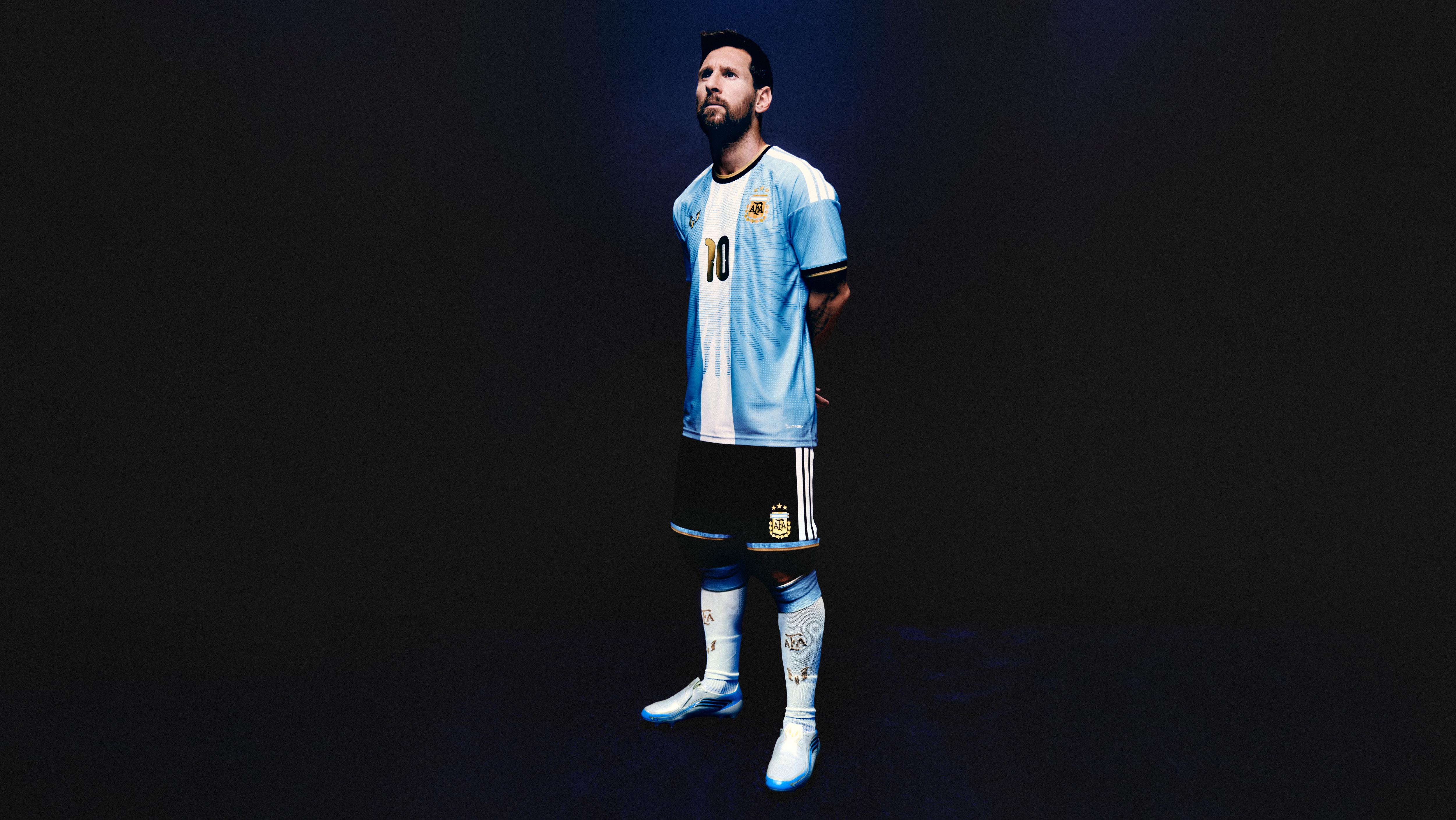 O último equipamento de Messi pela Argentina - foto: Adidas