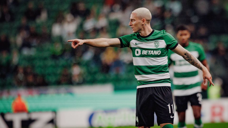 Nuno Santos num jogo especial em Alvalade