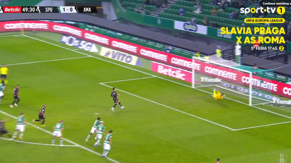 VÍDEO: O golo de Léo Jabá que gelou Alvalade