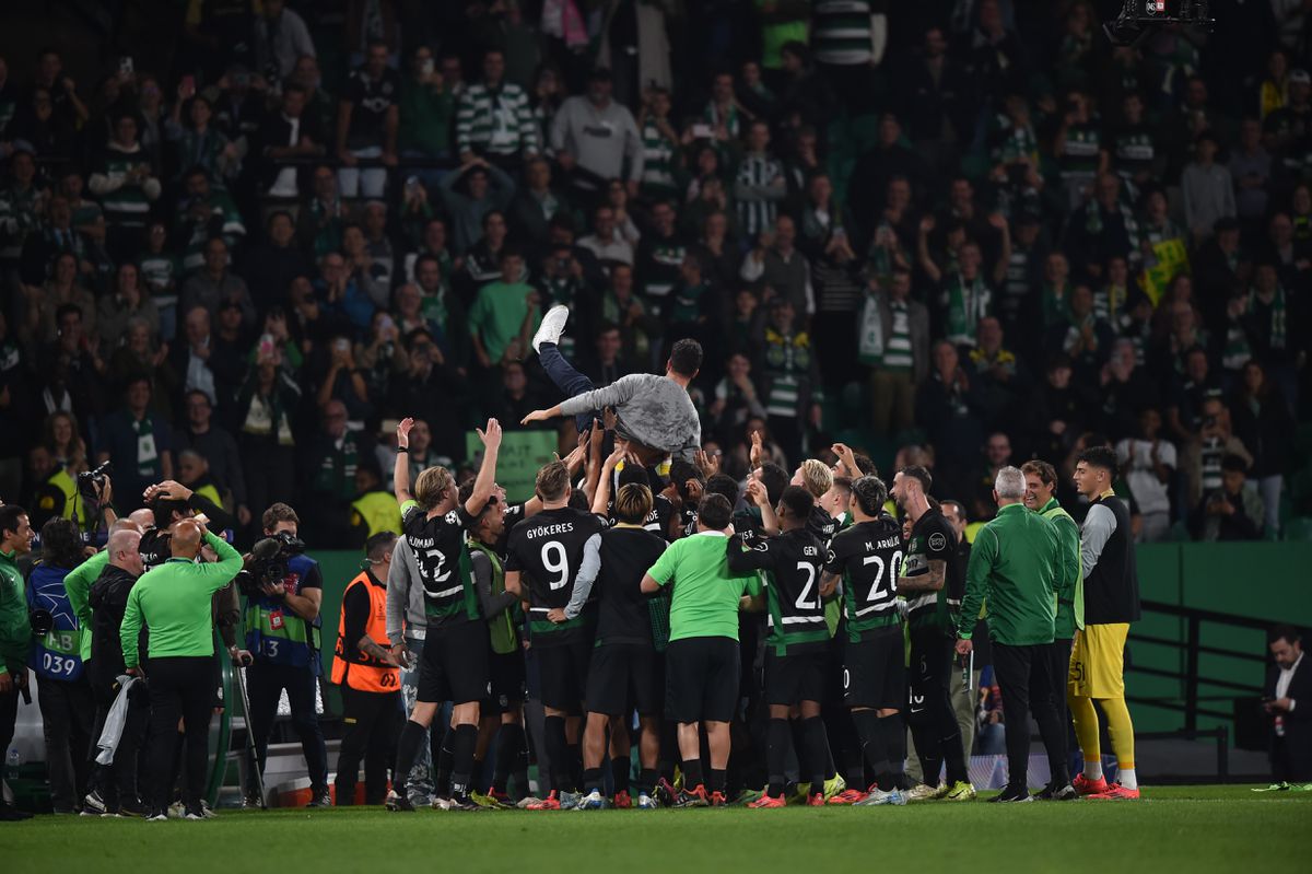 A última noite histórica de Rúben Amorim em Alvalade (fotogaleria)