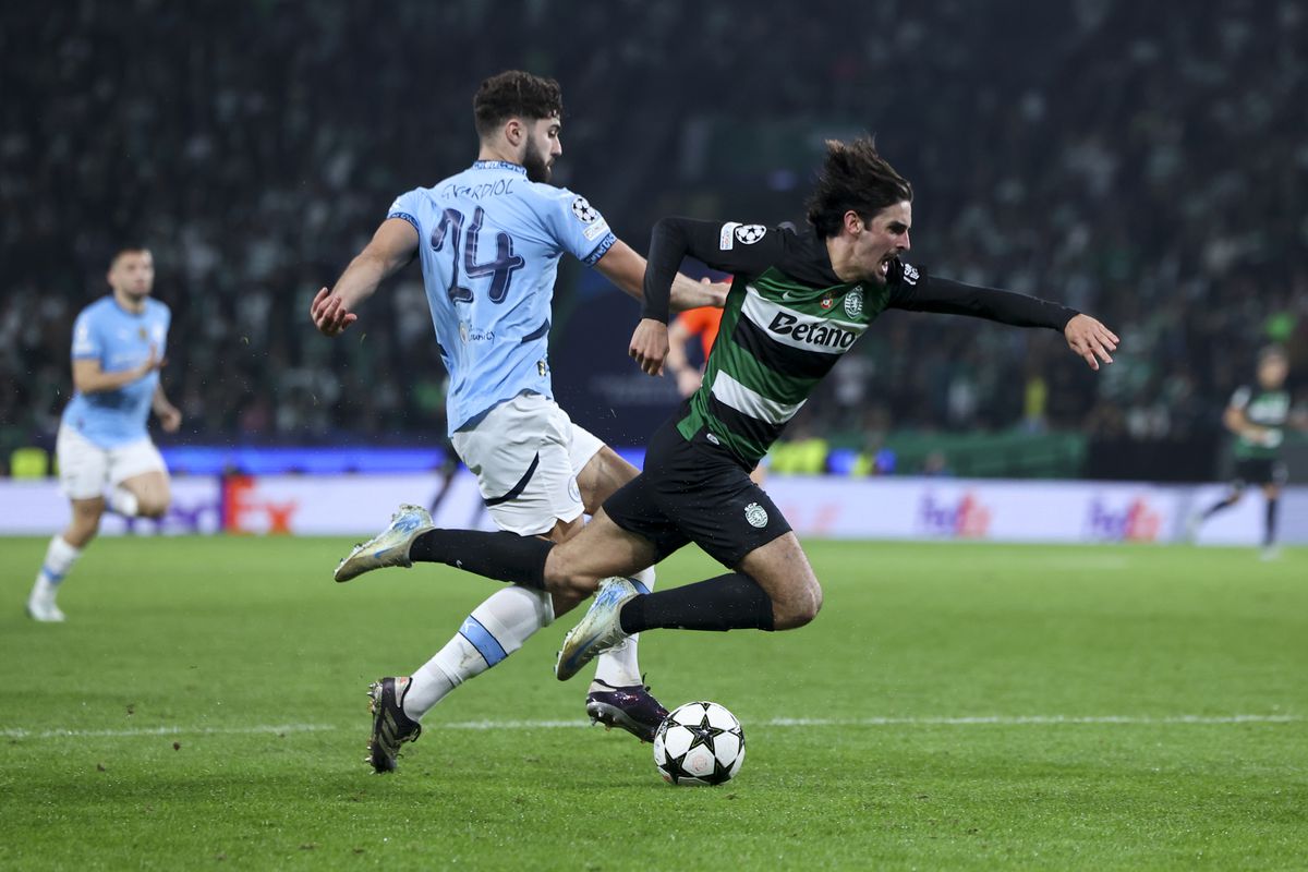 Sporting-Manchester City. 4-1 Trincão: «A entrada na segunda parte fez a diferença»