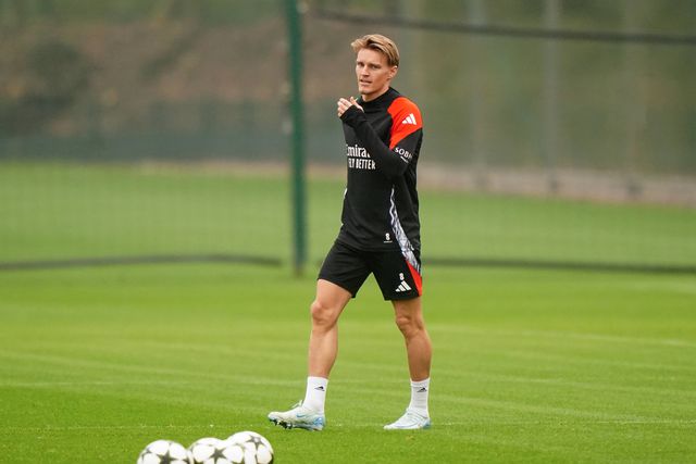 Boas notícias para Arteta: Odegaard regressa aos treinos