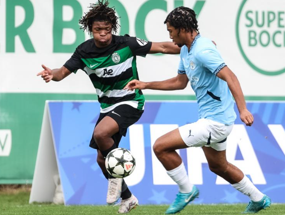 Gabriel Silva e Denilson Santos embalam Sporting diante do Manchester City