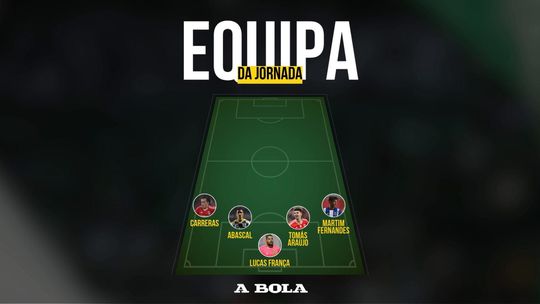 Esta é a equipa ideal da 10.ª jornada da Liga