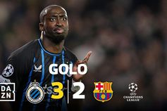 É o bis do português! Carlos Forbs está endiabrado frente ao Barcelona