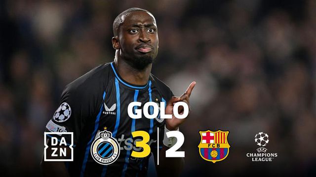 É o bis do português! Carlos Forbs está endiabrado frente ao Barcelona