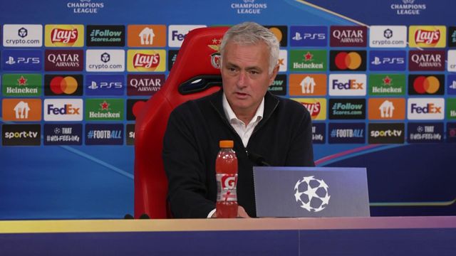 Mourinho: «A equipa está a jogar cada vez melhor»