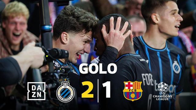 Jovem internacional português sub-21 marca ao Barcelona na Champions