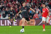 Ibrahim Maza durante o jogo diante do Benfica