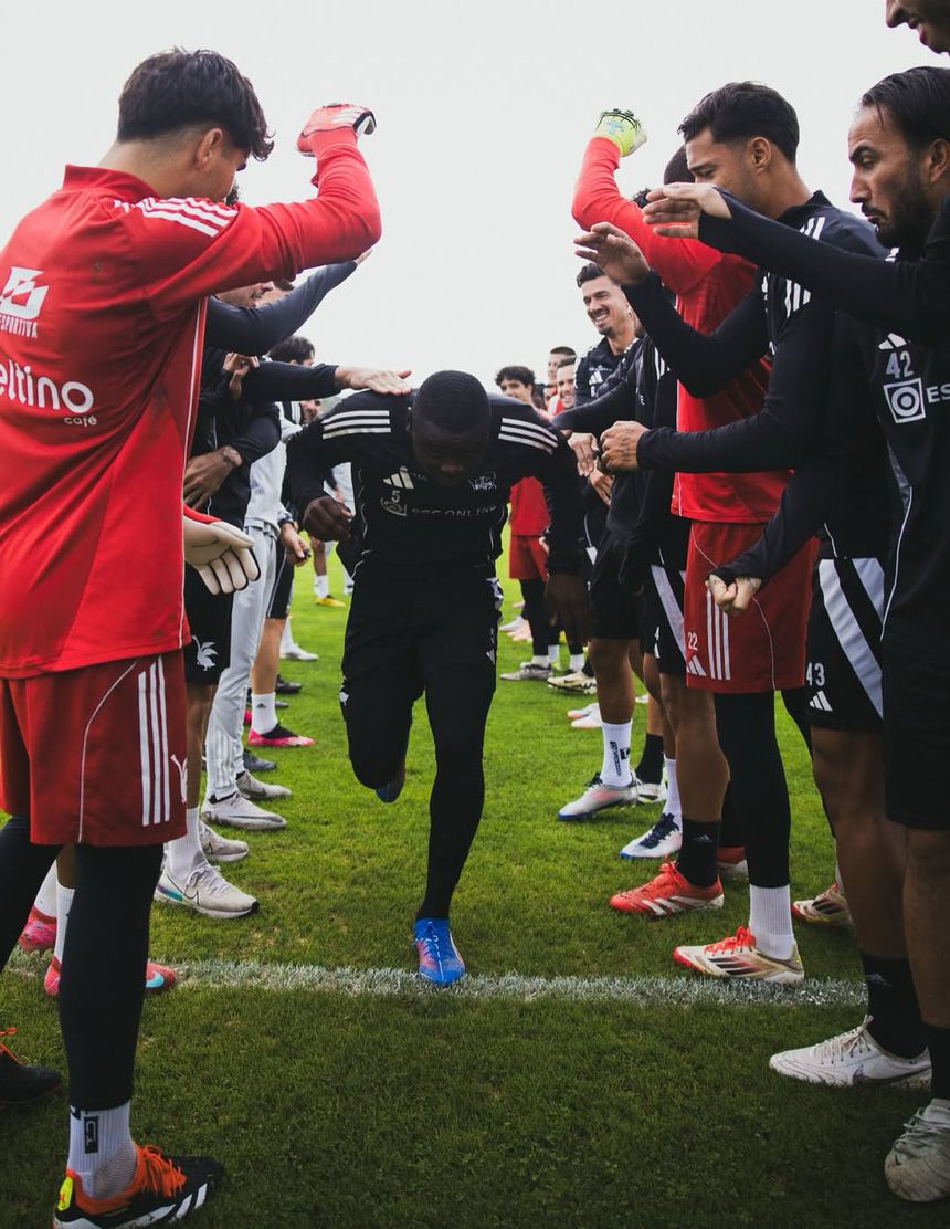 Abdu Conté regressou aos treinos - Foto: Casa Pia