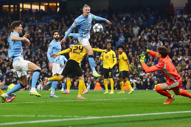Haaland marcou o segundo golo do Manchester City - FOTO IMAGO