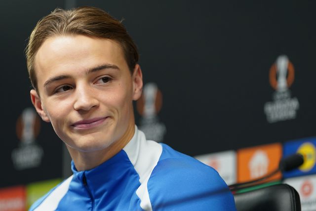 Matte Smets, central do Genk, está feliz por poder competir na Liga Europa e frente a adversários como o SC Braga. Foto: Hugo Delgado/LUSA