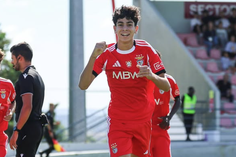 Lucas Moraes festejando um golo pelo Benfica - Instagram/Lucas Moraes