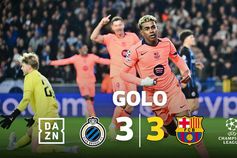 Autogolo caricato salva um ponto ao Barcelona em Bruges