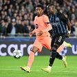 Noite mágica de Carlos Forbs não chegou para o Club Brugge vencer o Barceloa - FOTO IMAGO/Isosport