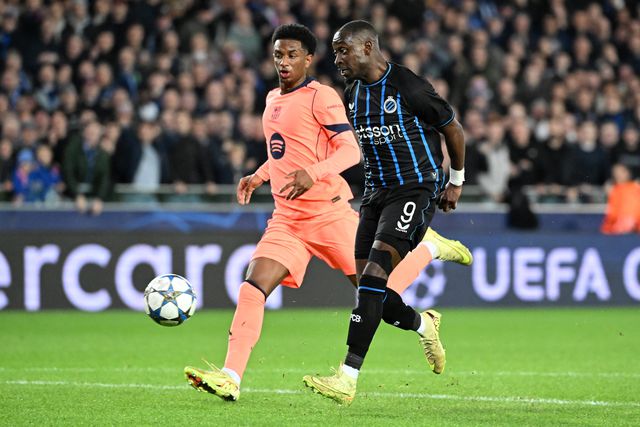 Noite mágica de Carlos Forbs não chegou para o Club Brugge vencer o Barceloa - FOTO IMAGO/Isosport