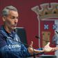 Carlos Vicens, treinador do SC Braga, quer ultrapassar o Nacional, deixando para trás a derrota na Liga. Foto: Hugo Delgado/LUSA