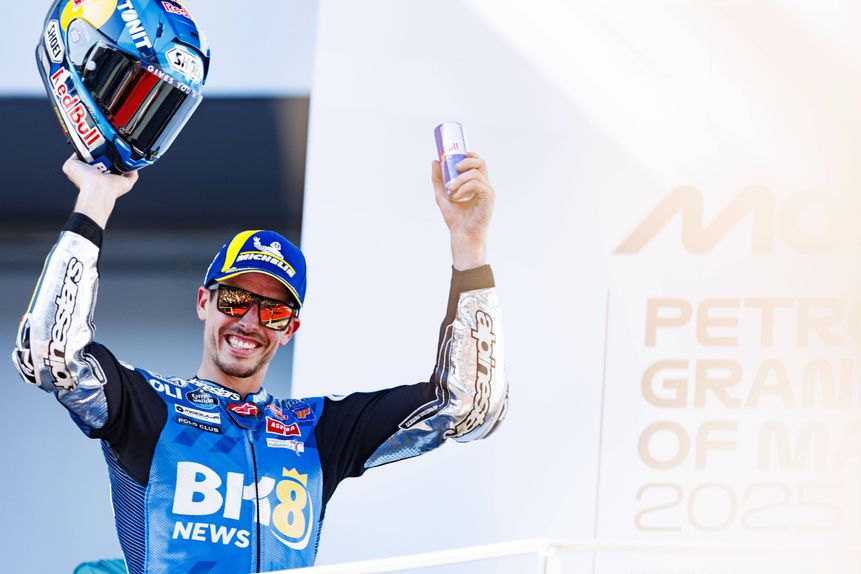 Álex Márquez venceu o GP da Malásia e quer subir ao pódio em Portimão. IMAGO