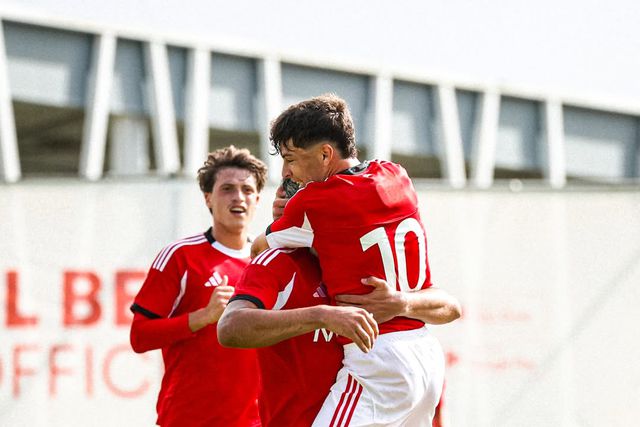 Festa do Benfica na Youth League (Instagram/BenficaCampus)