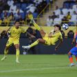 João Félix em remate acrobático a fazer o 4-0 para o Al Nassr na receção ao Goa - Foto: Al Nassr