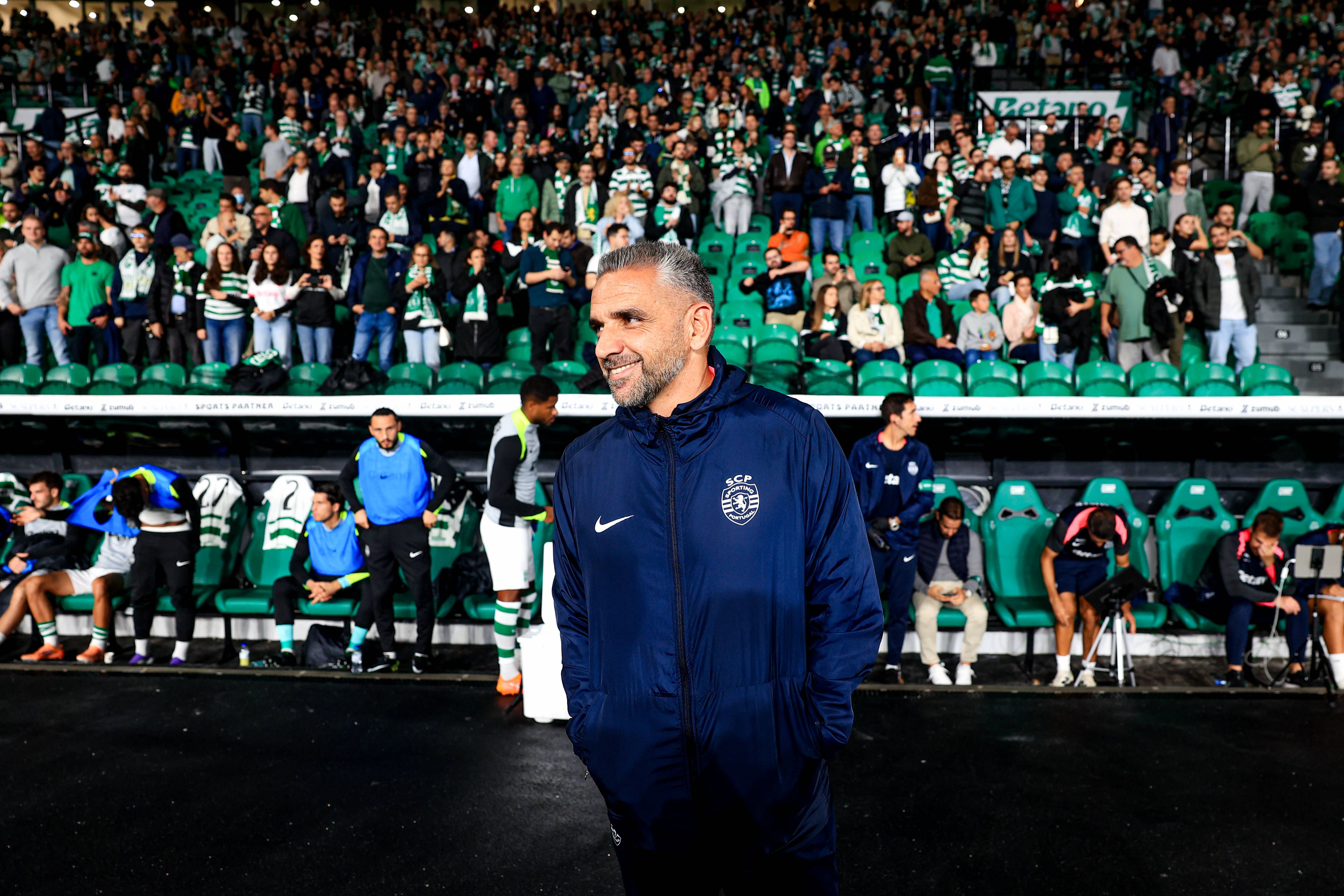 Rui Borges está na segunda época à frente do Sporting - Foto: Sporting CP