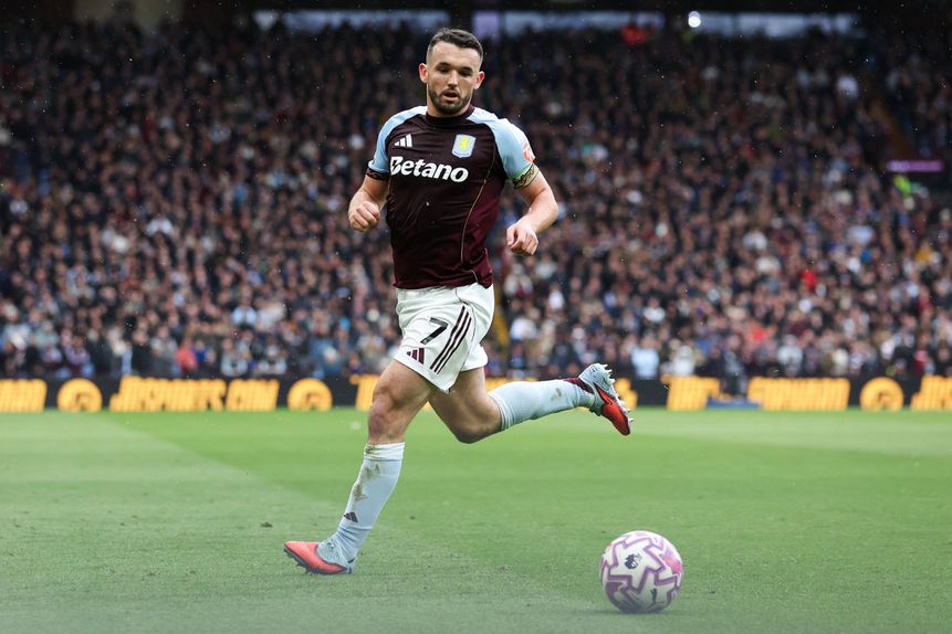 John McGinn, capitão do Aston Villa