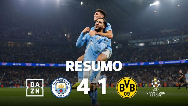 Man. City soma e segue com goleada à boleia da dupla Haaland e Foden (resumo)