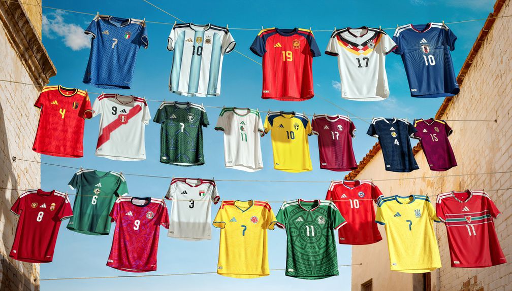 Equipamentos das seleções patrocinadas pela Adidas para 2026 - X da adidas Footbal