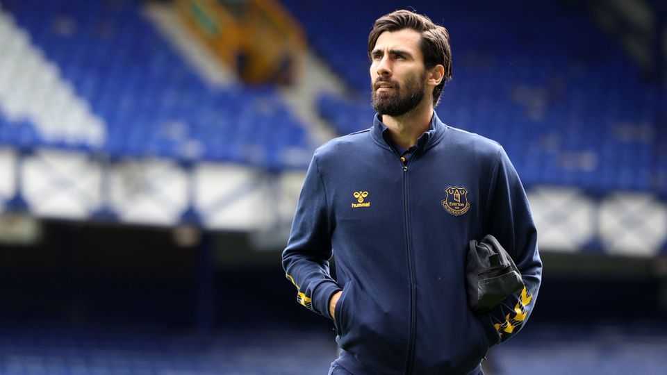 André Gomes de volta: jogou pelos sub-21 do Everton