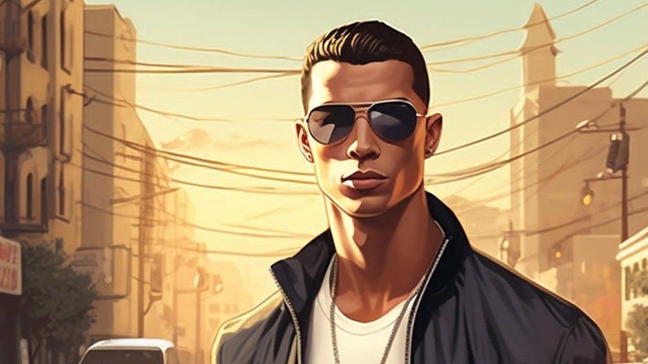 Já imaginou como seriam Ronaldo e Messi no GTA 6? (fotogaleria)