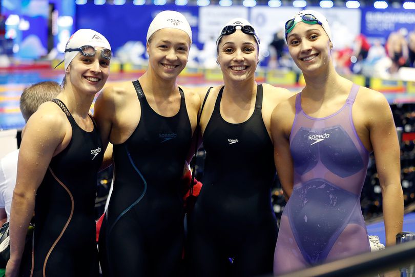 Estafeta feminina também bate recorde nacional