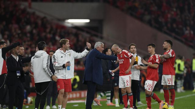 José Mourinho, treinador do Benfica - Foto Sérgio Miguel Santos