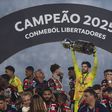 O Flamengo conquistou a Taça Libertadores ao vencer (1-0) o Palmeiras