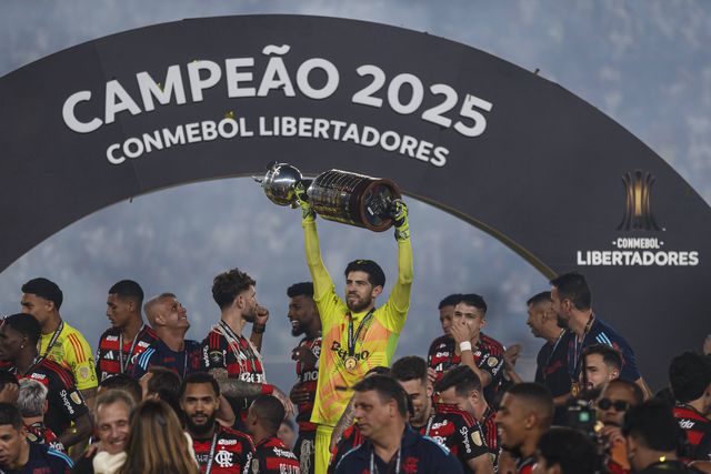 O Flamengo conquistou a Taça Libertadores ao vencer (1-0) o Palmeiras
