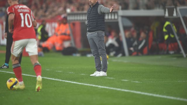 Rui Borges assumiu que a equipa não teve energia na segunda parte - Foto: Miguel Nunes