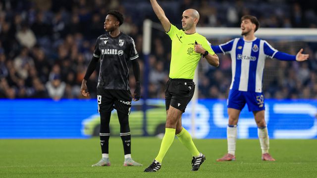 Hélder Carvalho foi o árbitro da partida - Foto: José Coelho/LUSA