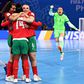 Portugal cilindrou a Argentina e está na final do Mundial de futsal feminino - Foto: FIFA