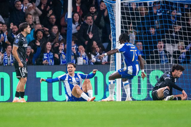 Gabri Veiga lesionou-se frente ao Vitória de Guimarães